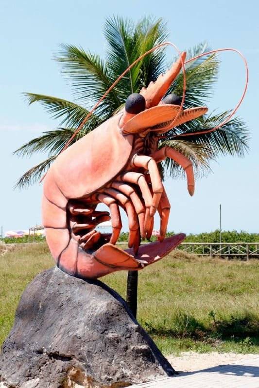 Camarao-escultura